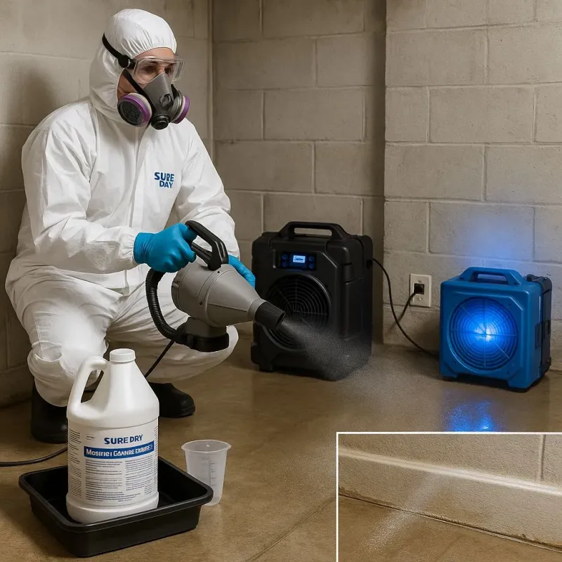 Sanitization and Odor Removal process in Haverhill, NH