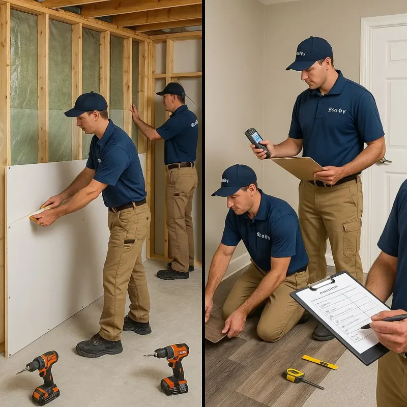 Repairs and Reconstruction process in Haverhill, NH